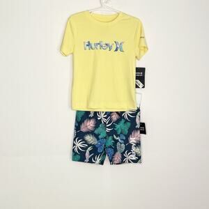 Hurley Boys Two Piece Swim Set Size 3T